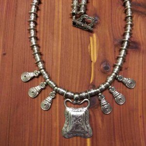 Tibetan Silver Handmade Necklace